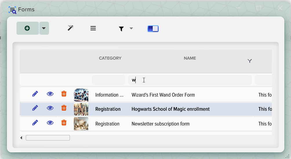How to create data collection forms in Elbuz
