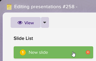 How to create presentations in Elbuz