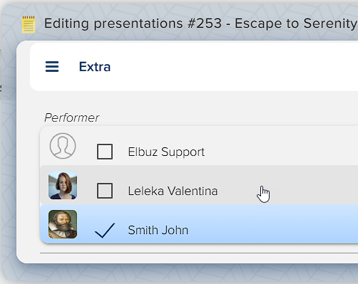 How to create presentations in Elbuz