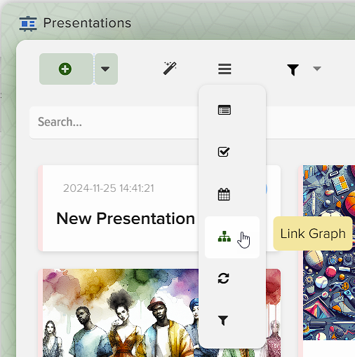 How to create presentations in Elbuz