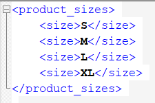 Configuration du chargement des marchandises à partir de la liste de prix au format XML Yandex Market YML