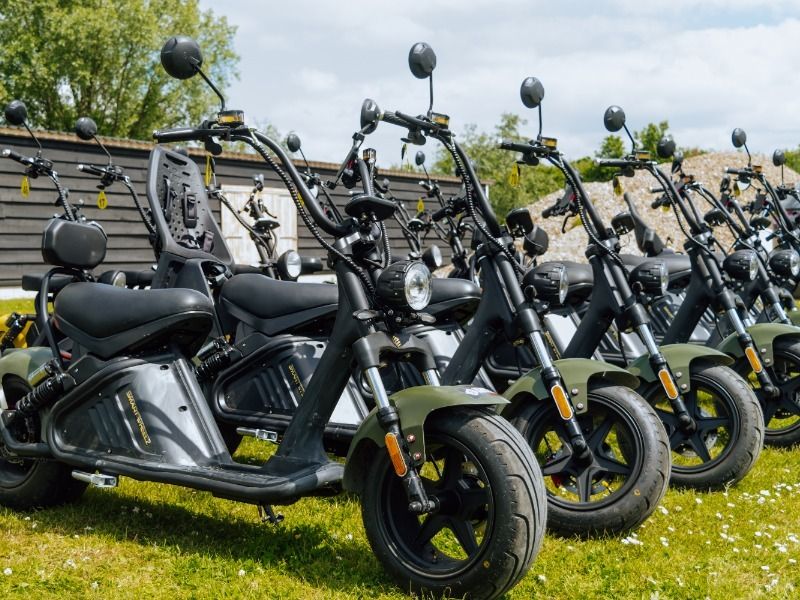 Genieten van Zeeland op een e-chopper
