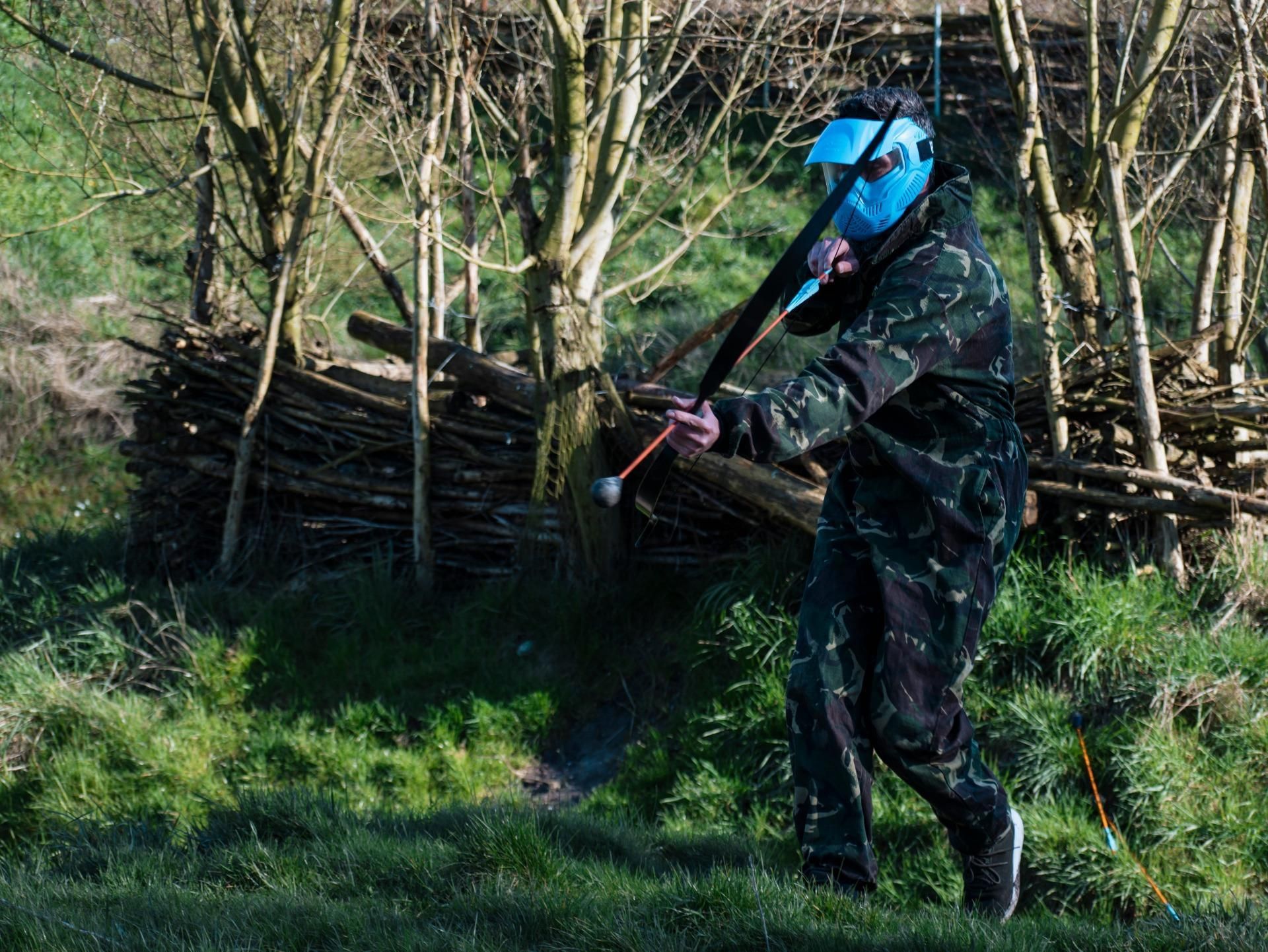 Archery tag voor bedrijfsuitjes en teambuilding