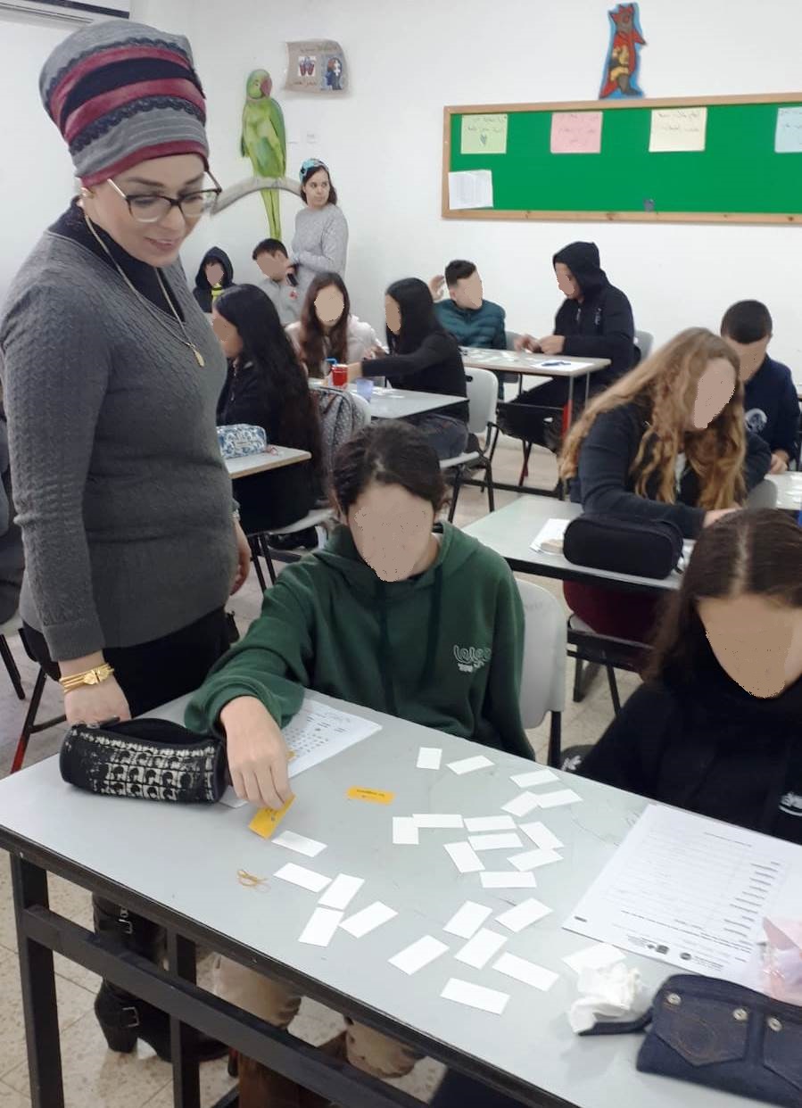 שיתופי פעולה בין תלמידי בסמת טבעון לתלמידים בקרית טבעון בלימודי השפה האנגלית