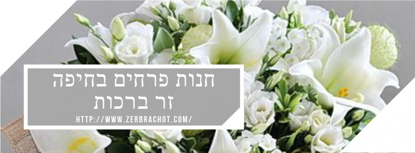 חנות פרחים בחיפה - זר ברכות