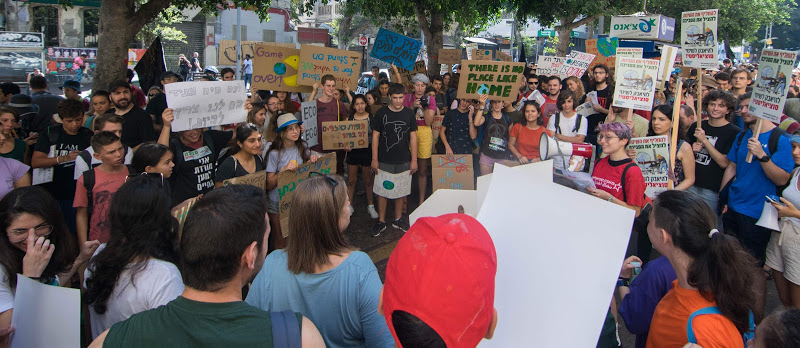 מחאת הנוער למען האקלים בלב המפרץ ביום שישי הקרוב