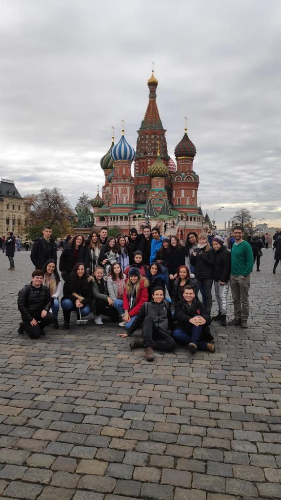 תלמידי תיכון "חוגים" יצאו למשלחת חקר החלל במוסקבה