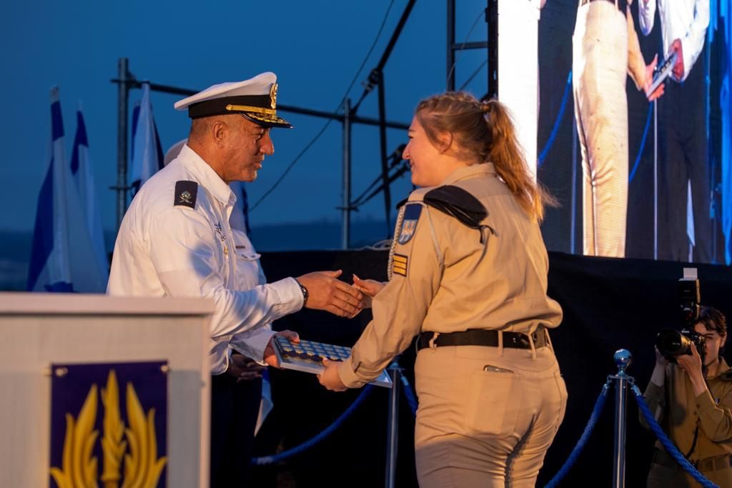 מצטיינת יום העצמאות של מפקד חיל הים, סמל מריה רייכל מחיפה