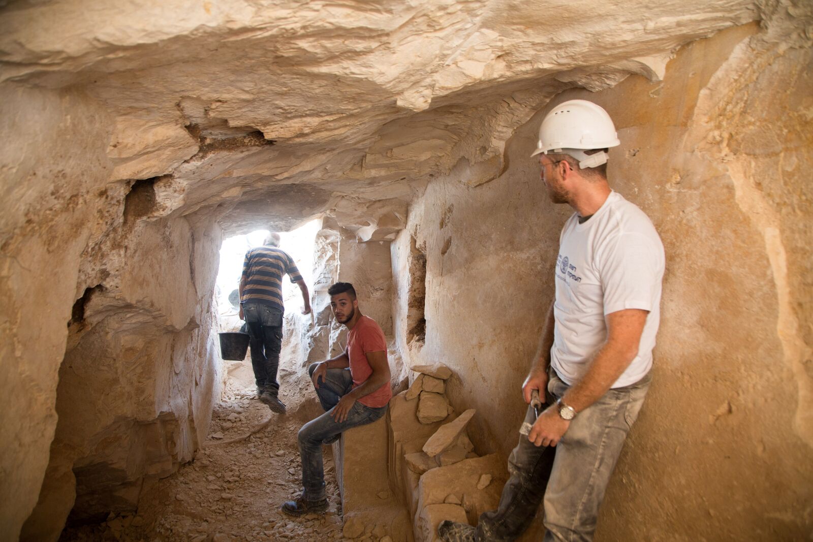 תגלית נדירה: מחצבה לייצור כלי אבן מתקופת בית שני