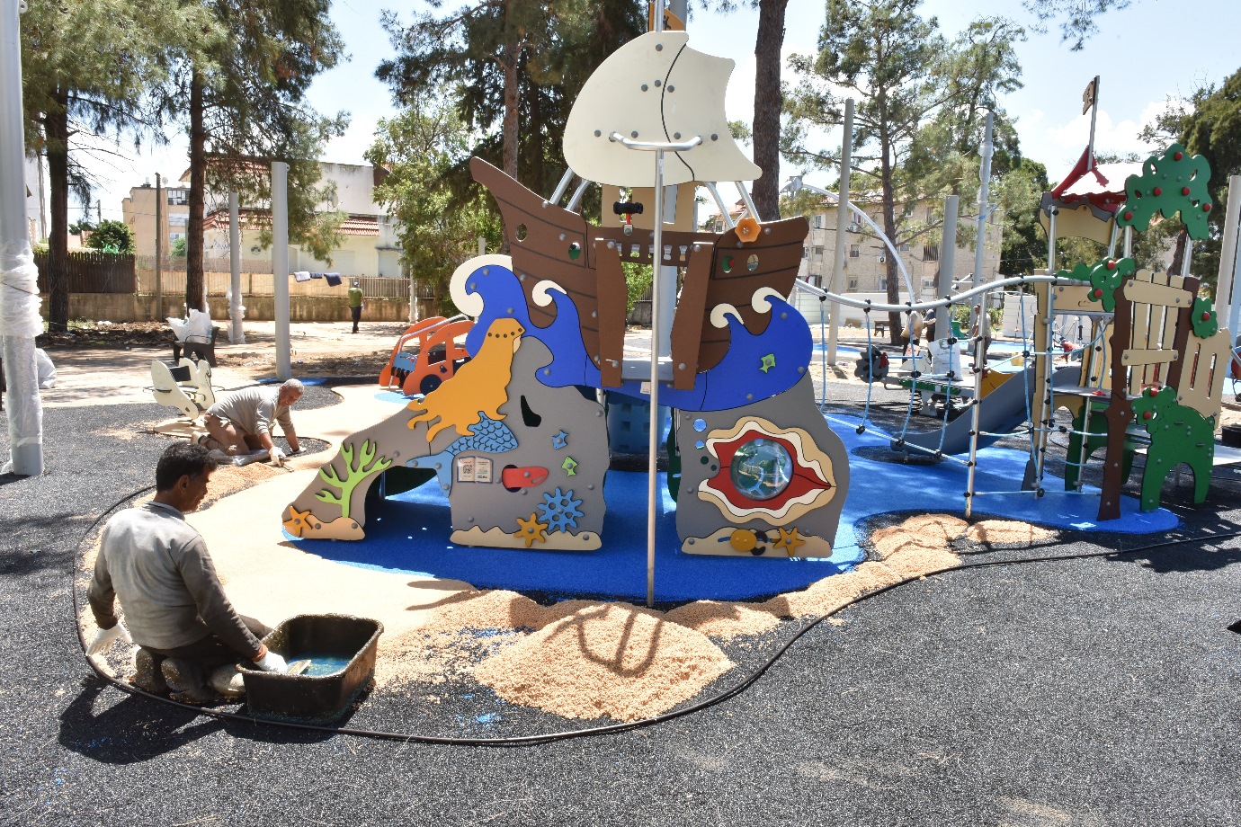 גן משחקים ציבורי חדש ברחוב לילנבלום