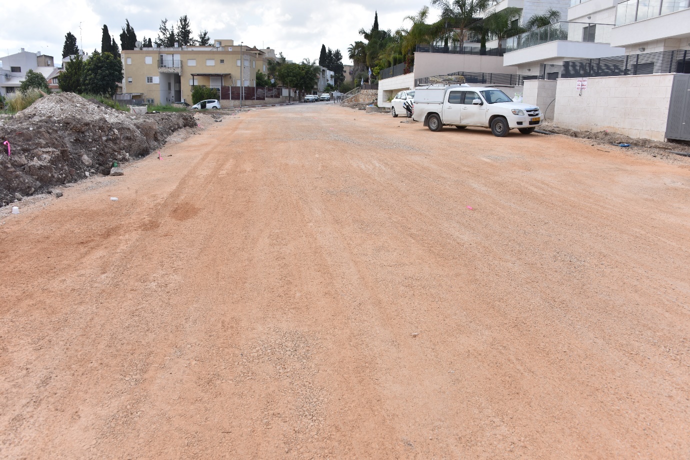 עבודות תשתית ברחוב התאנים- במסגרת העבודות ישודרג הרחוב עלות של 1.2 מיליון ₪