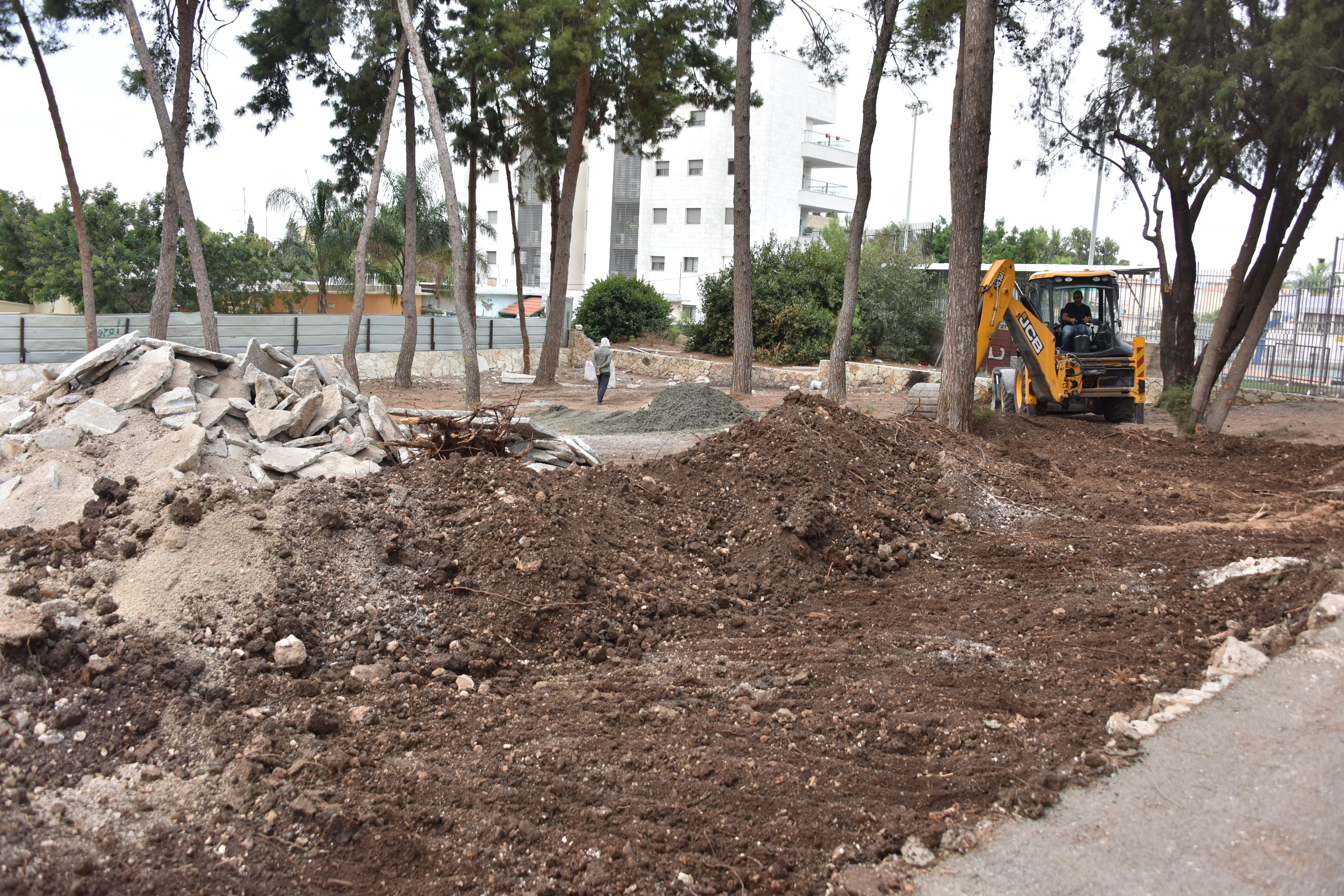 עיריית קרית אתא מקימה גן חדש ברחוב חנקין