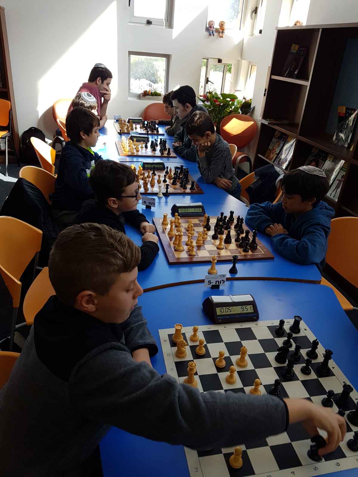 השתתפות כלל אזורית בטורניר השח מט של מועדון קריית ים