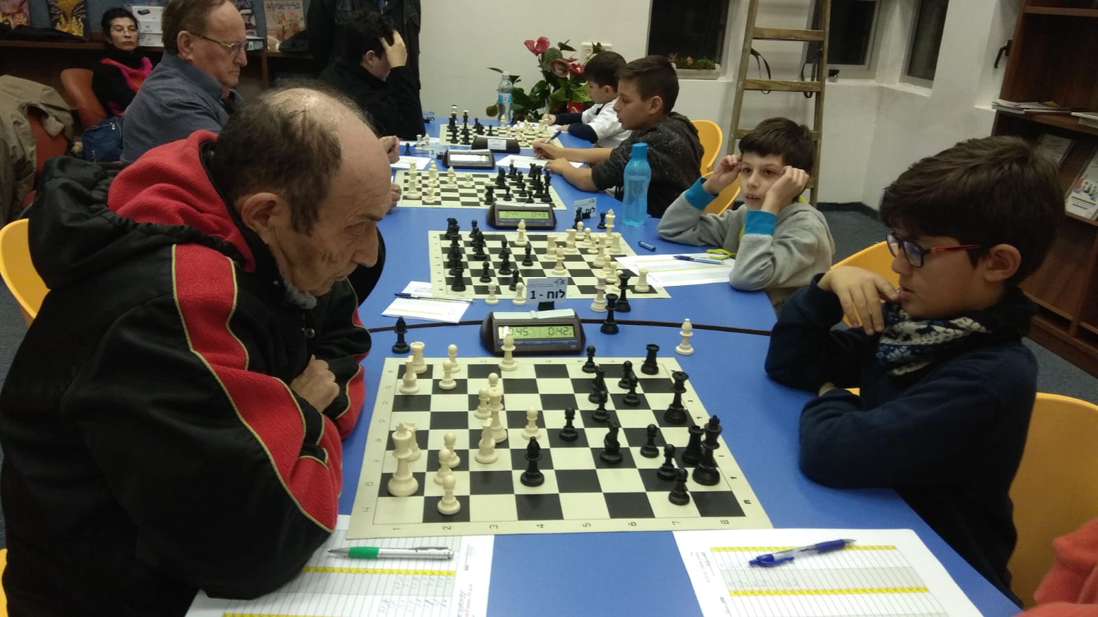 ערב פתיחת ליגה מוצלח למועדון השחמט העירוני של קריית ים