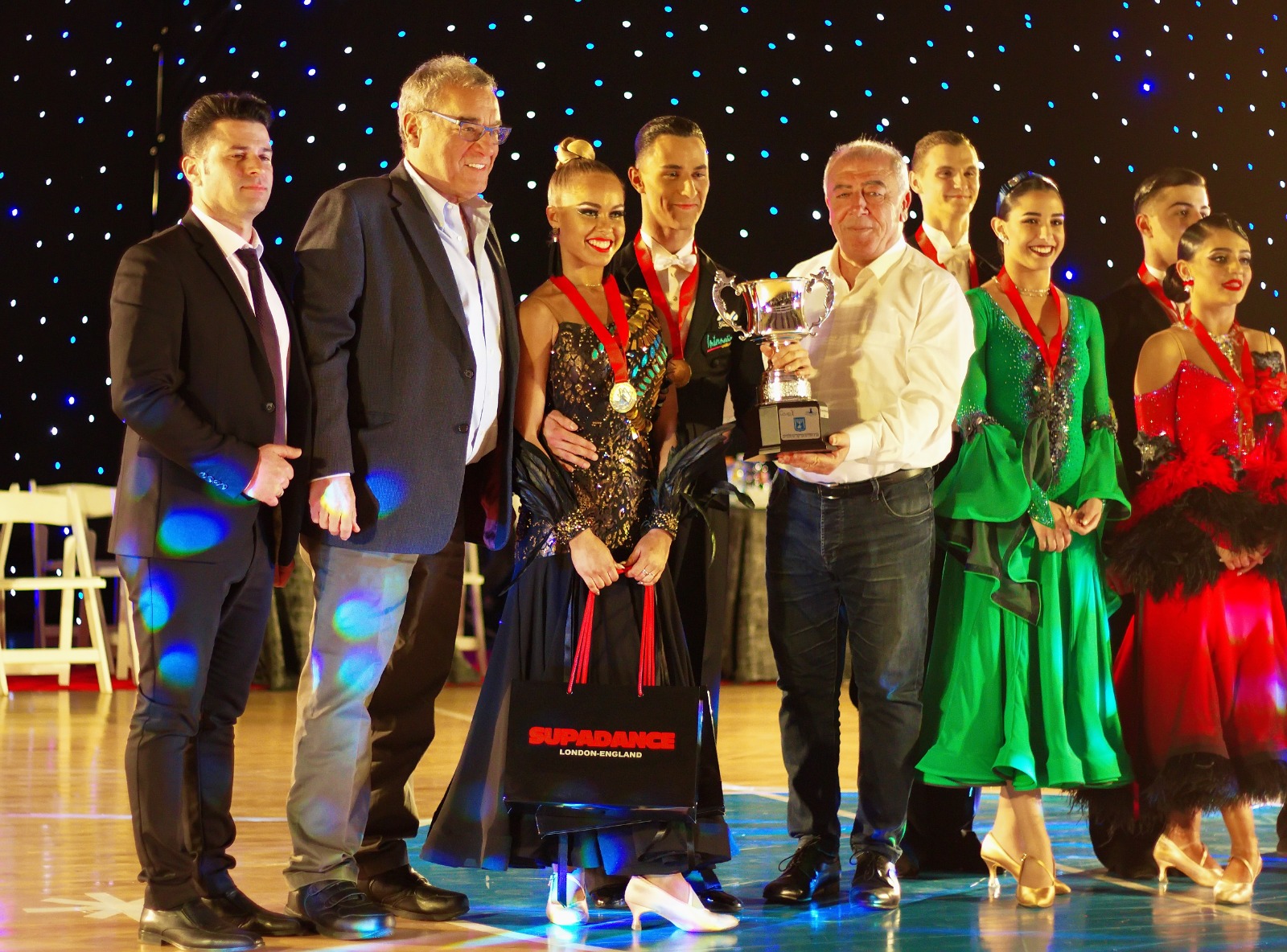 רקדני קריית ים קטפו את המקומות הראשונים בתחרות גביע המדינה בריקודים סלוניים