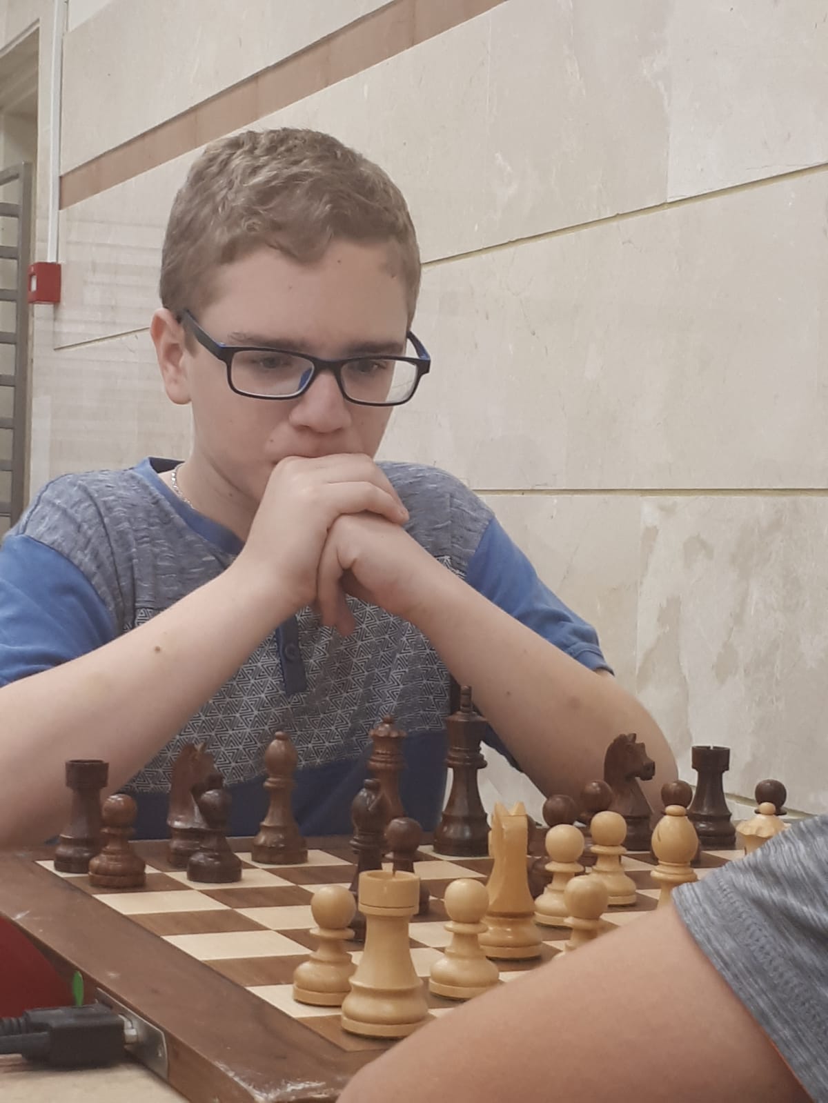 בן 15 ממועדון השחמט של קריית ים ייצג את מחוז הצפון בגמר אליפות הנוער בשחמט