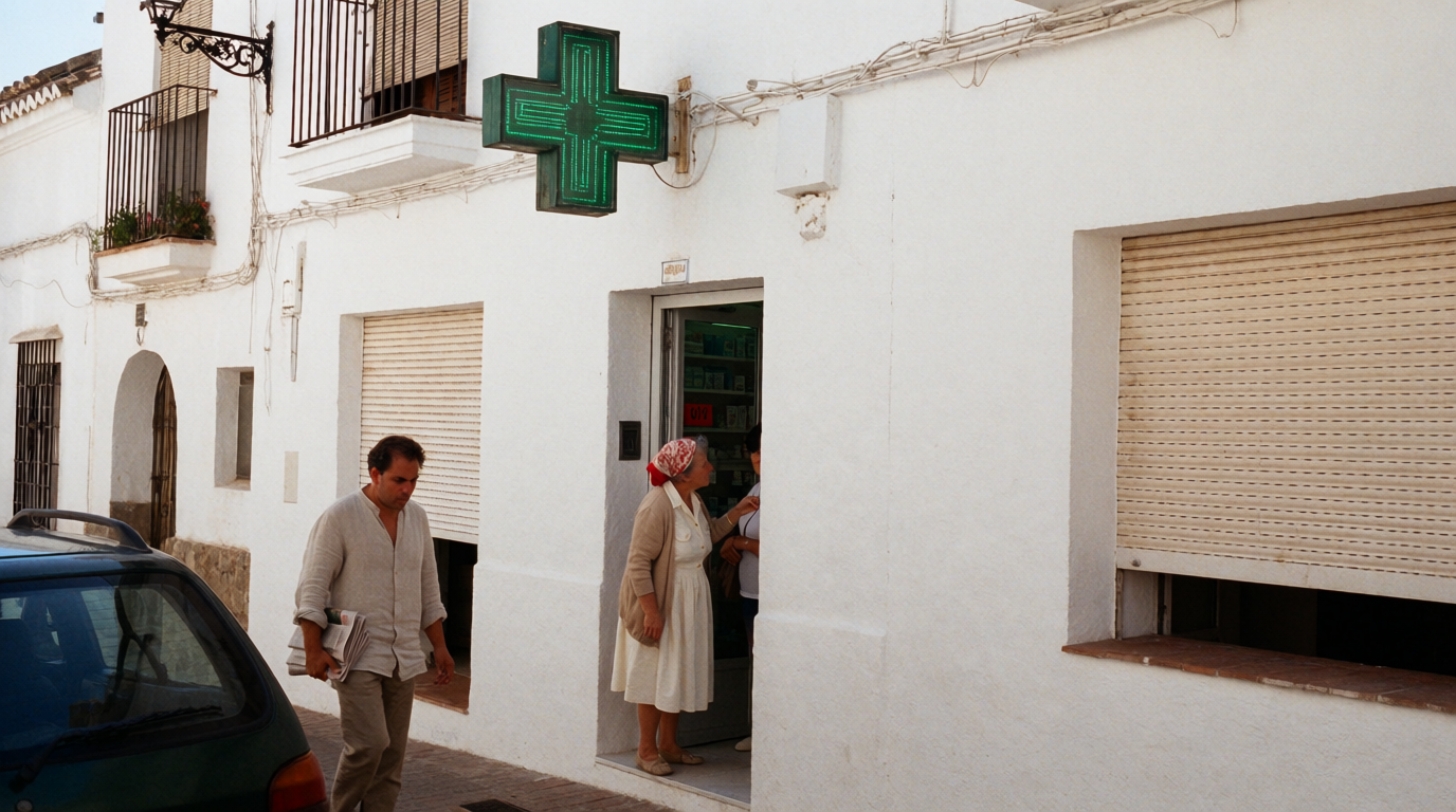 The green cross on the corner: what the local farmacia actually does