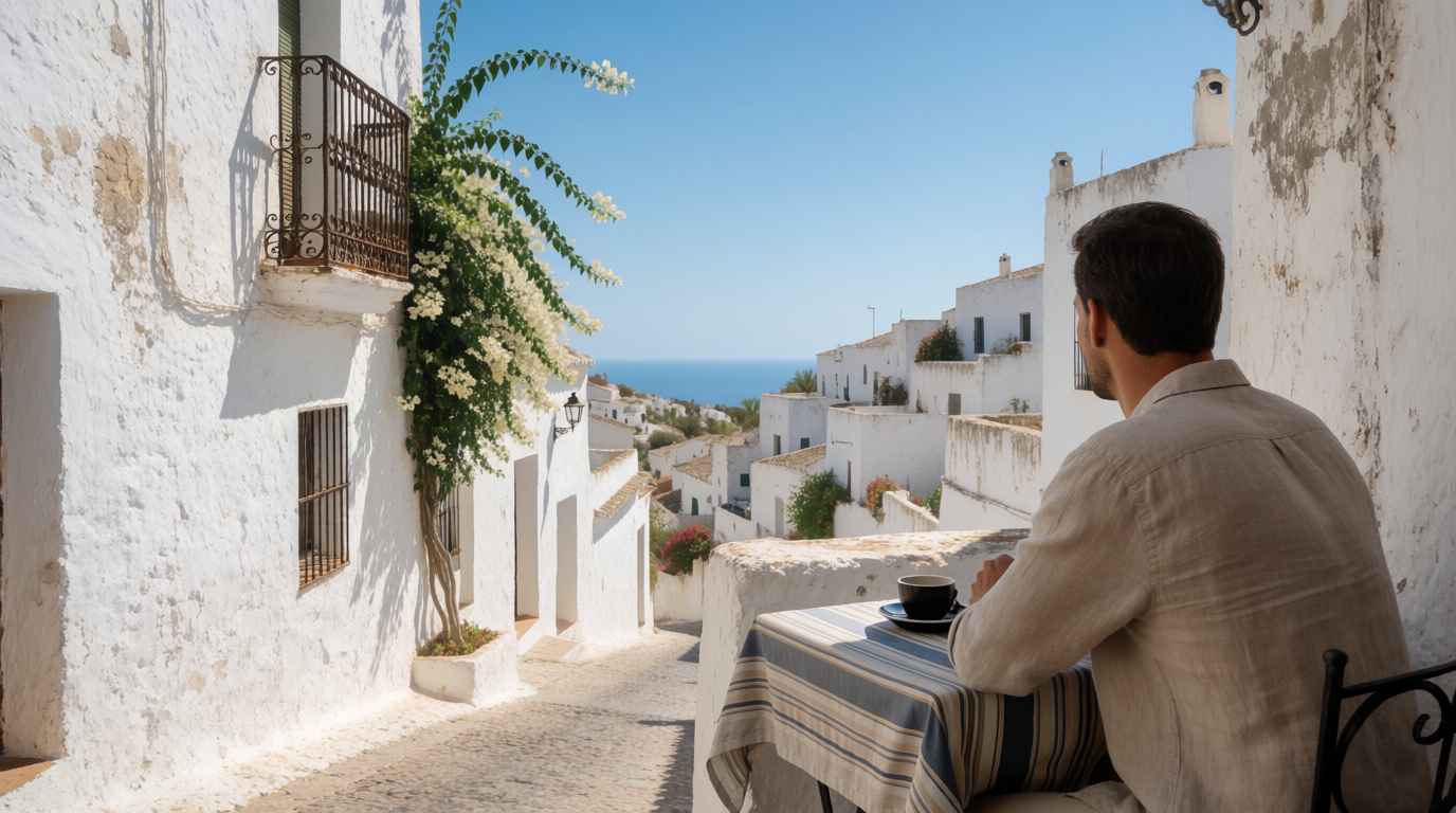 Casares: living between the hill village and the coast road