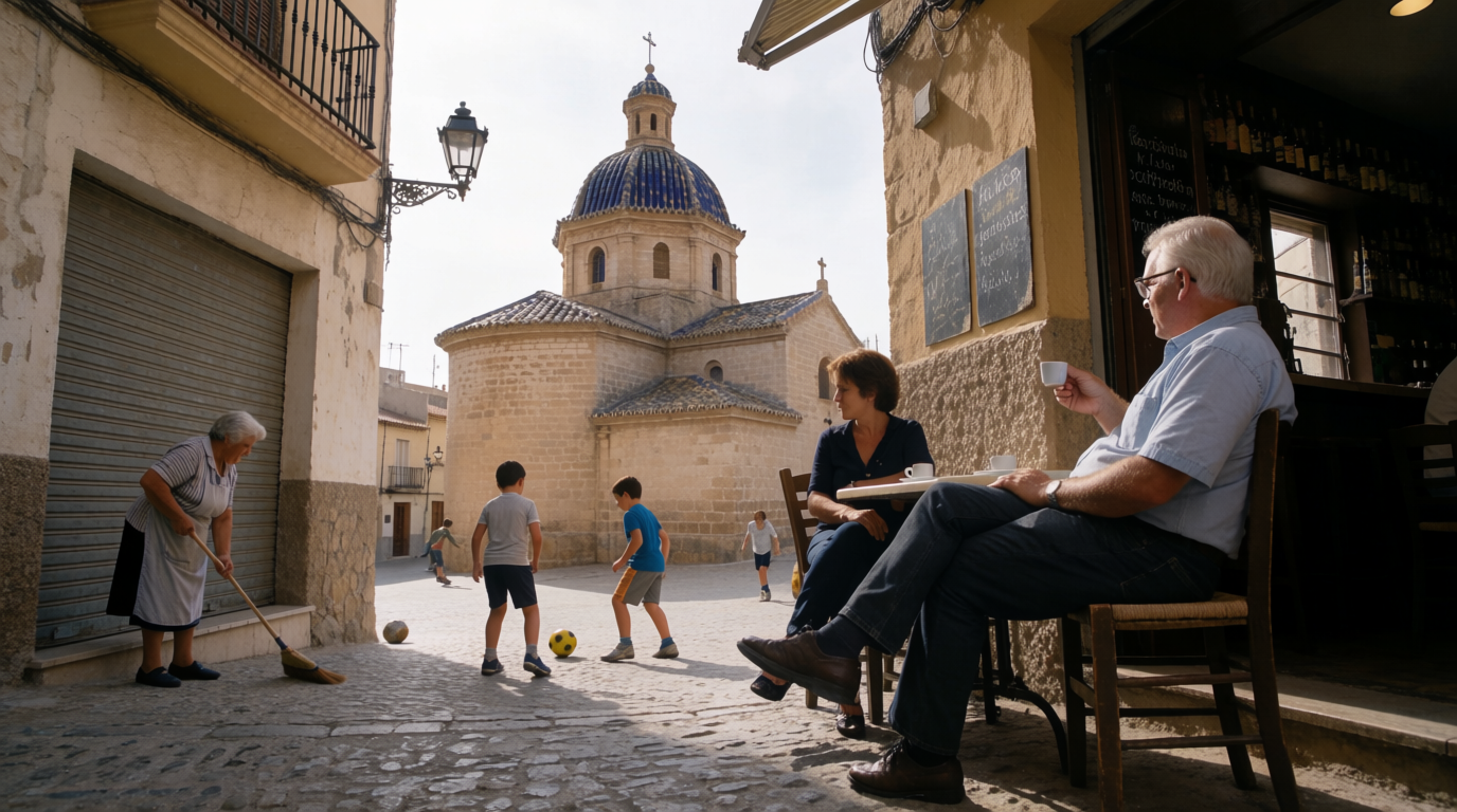 Benissa: a working town in the hills with the sea a short drive off