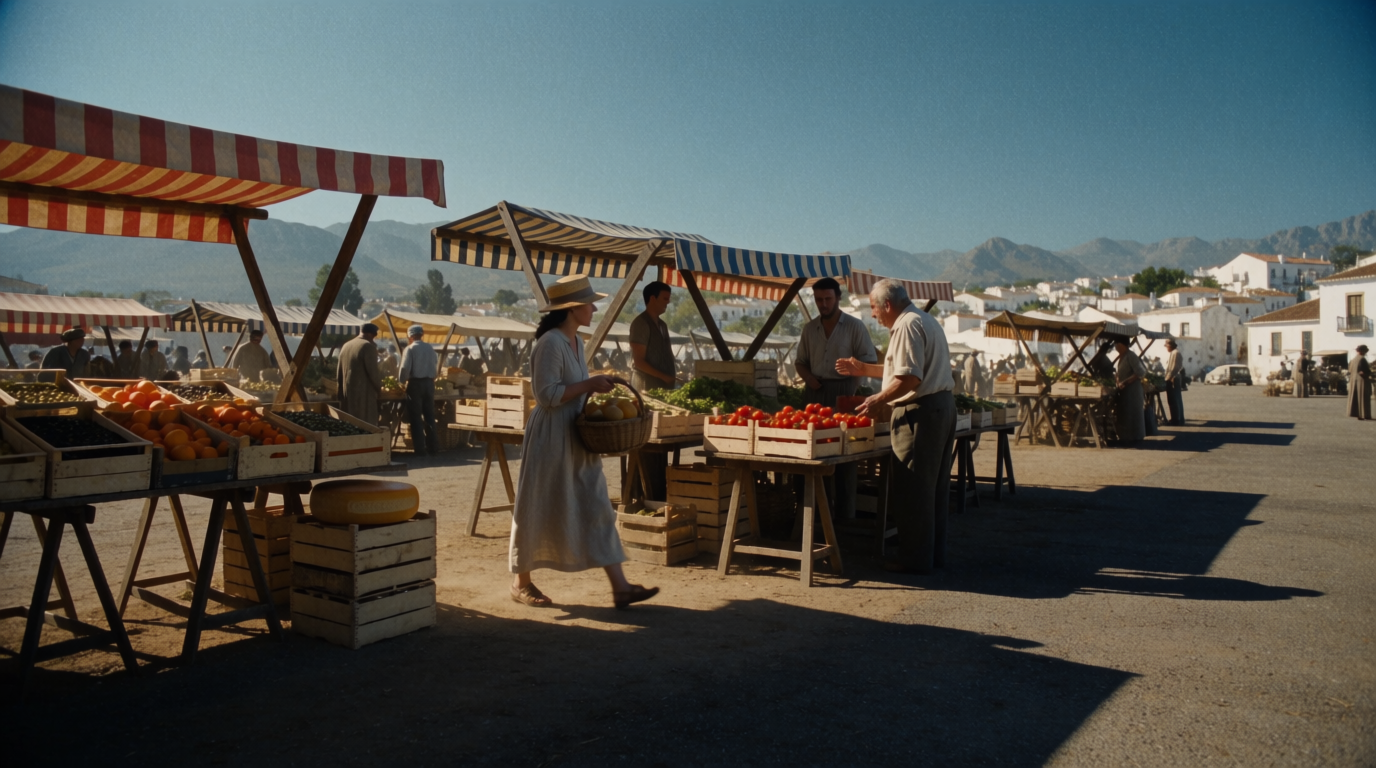 The mercadillo, and the day of the week that anchors you