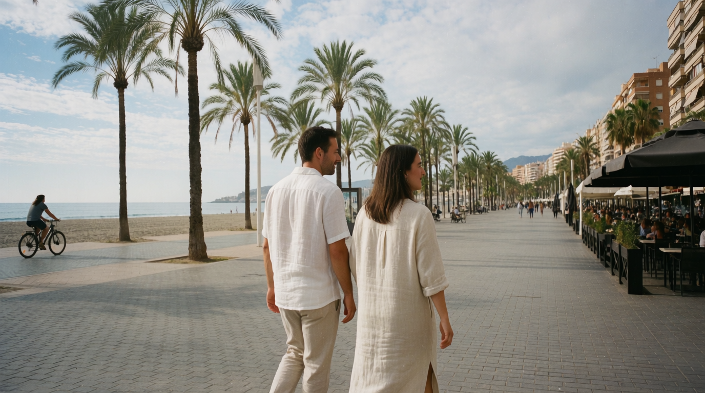 Fuengirola: a living town with the sea at the end of every street