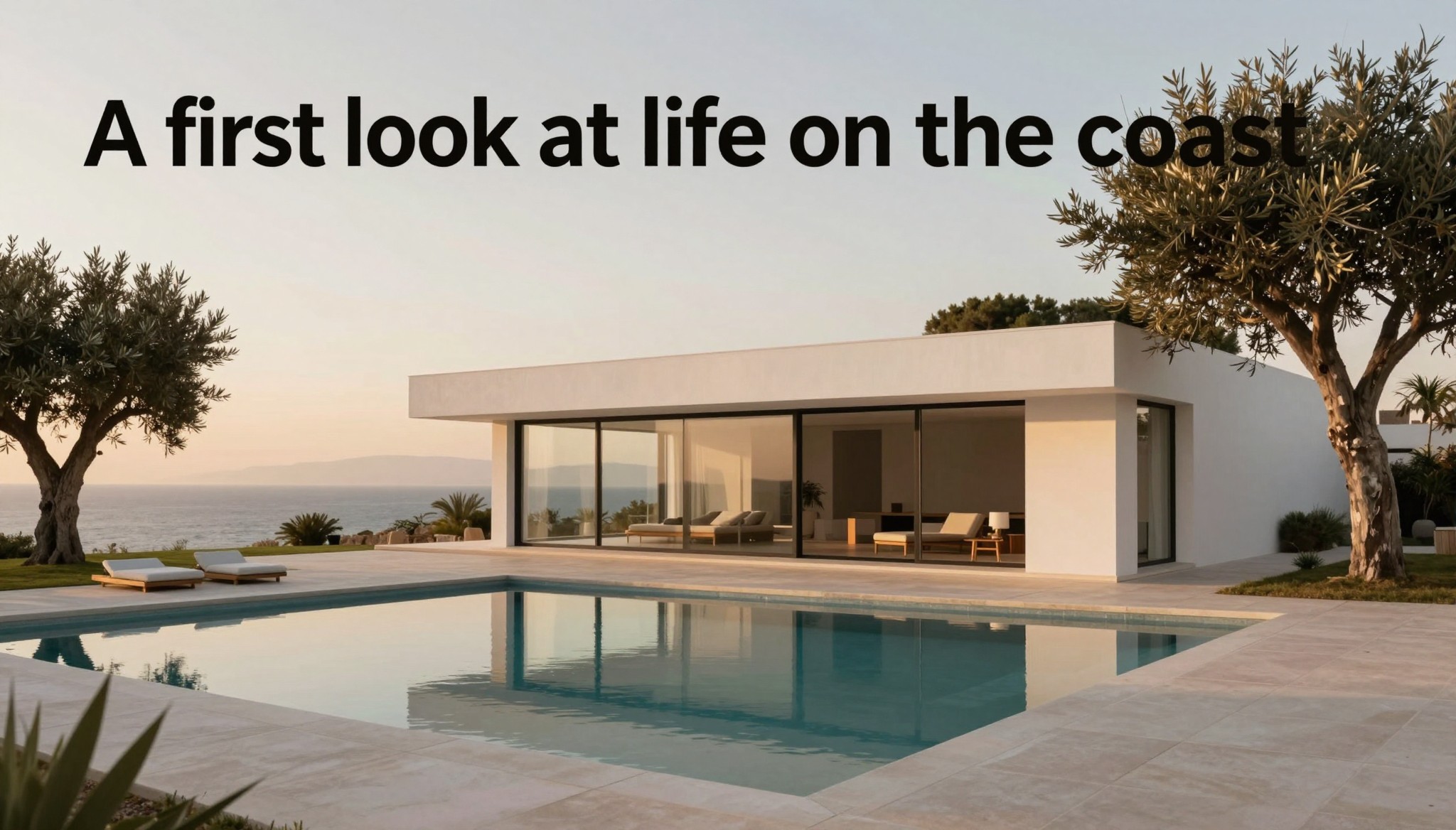 A first look at life on the coast