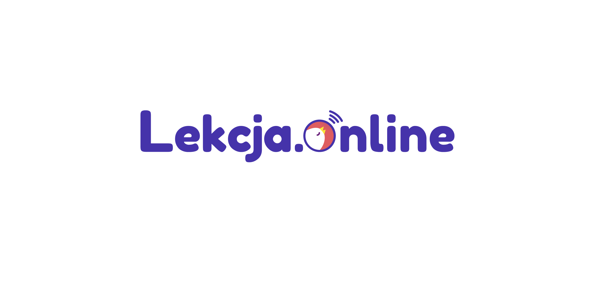 logo lekcja online learn polish online transparent