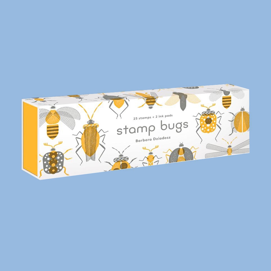 Stamp Bugs 25 stamps + 2 ink pads