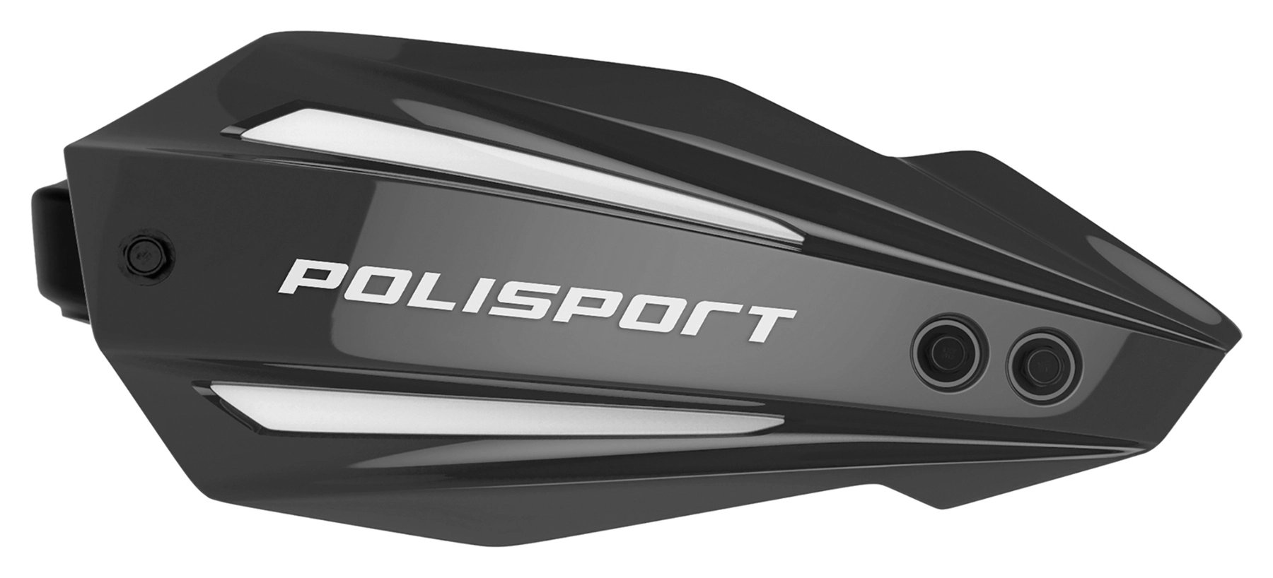 Polisport White 8308500051 - Mx Bullit Hand Guards For Gas Gas Ec 250 2021-2022 - Black