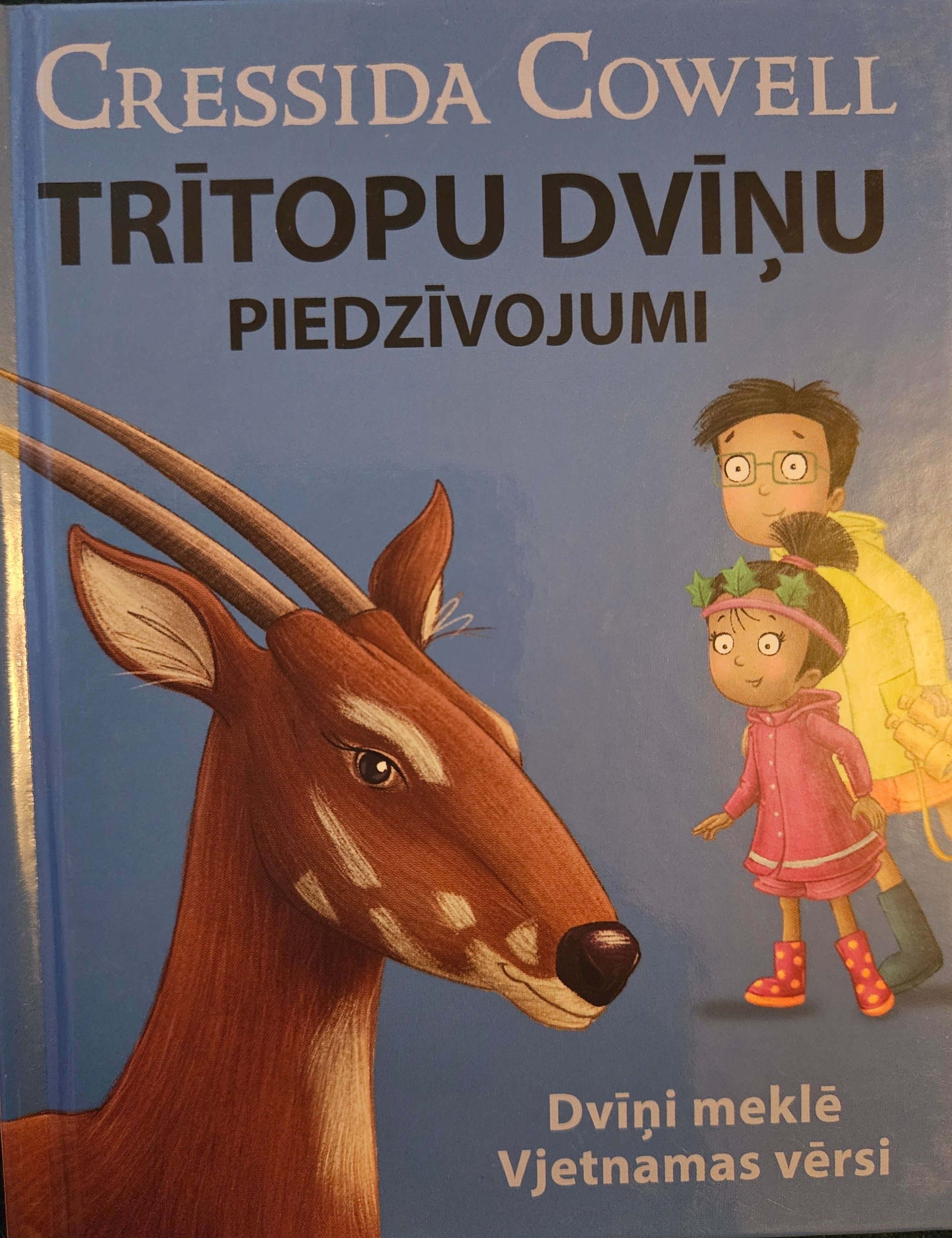 Trītopu dvīņu piedzīvojumi. Dvīņi meklē Vjetnamas vērsi - Cressida Cowell