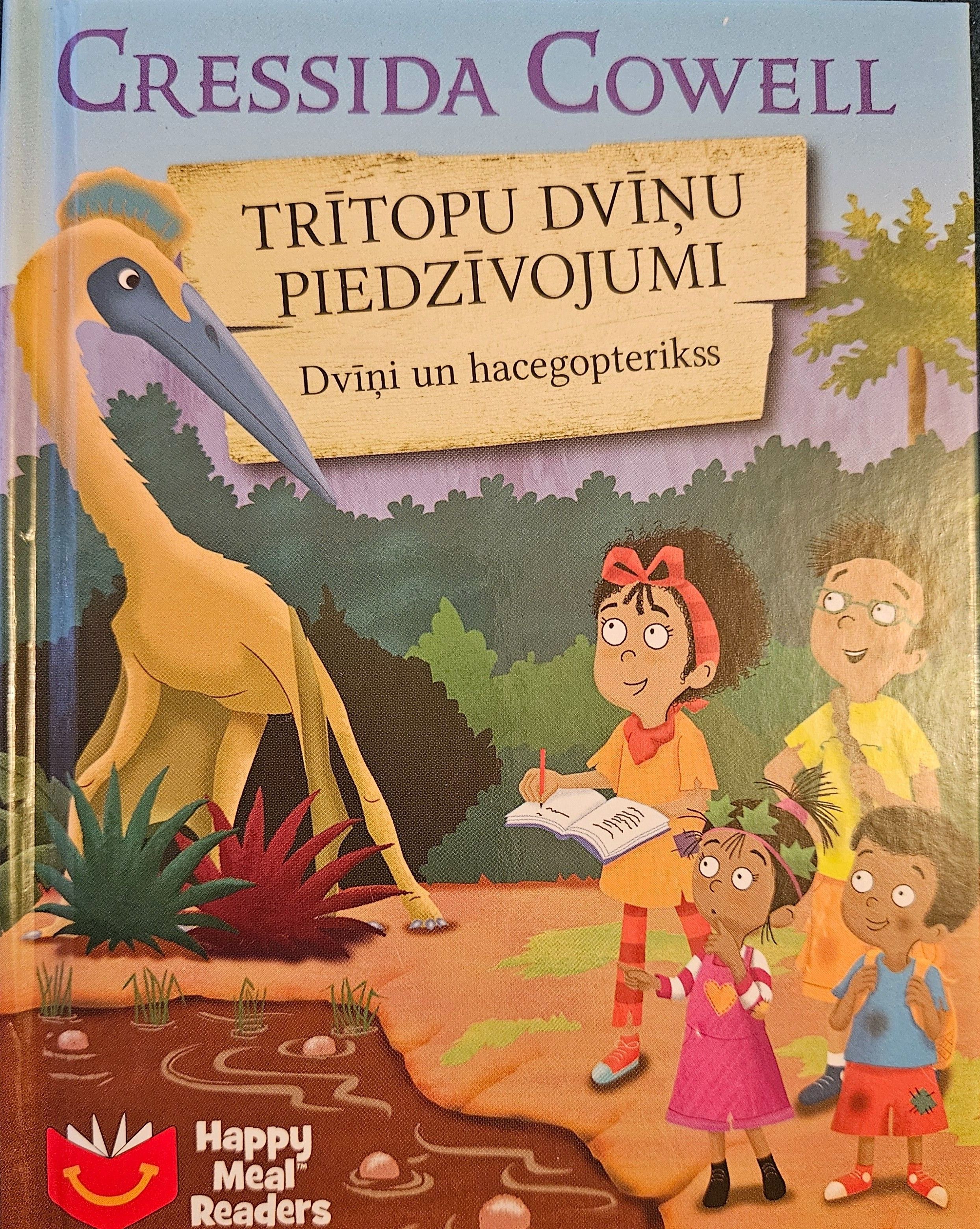 Trītopu dvīņu piedzīvojumi. Dvīņi un hacegopterikss - Cressida Cowell