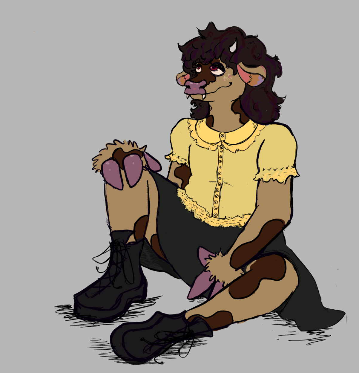 Venus my fursona sitting