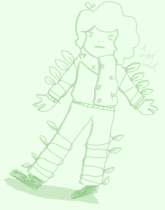 its the leaf girl!!