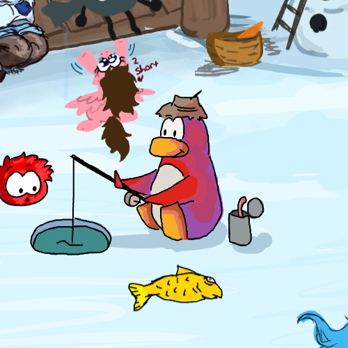 ice fishing