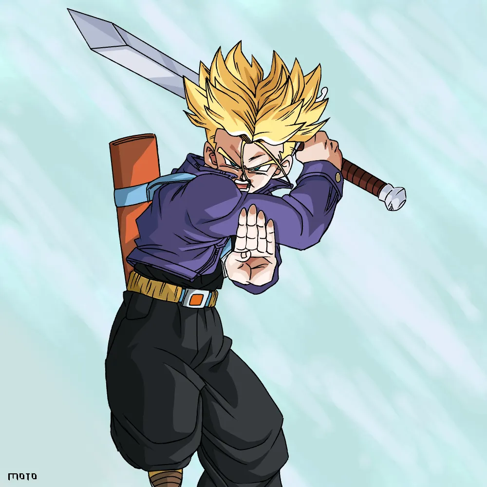 Future Super Sayian Trunks