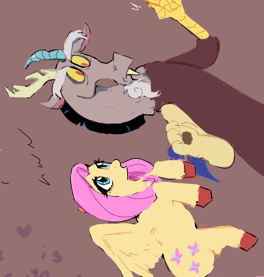 Fluttershy and Discord