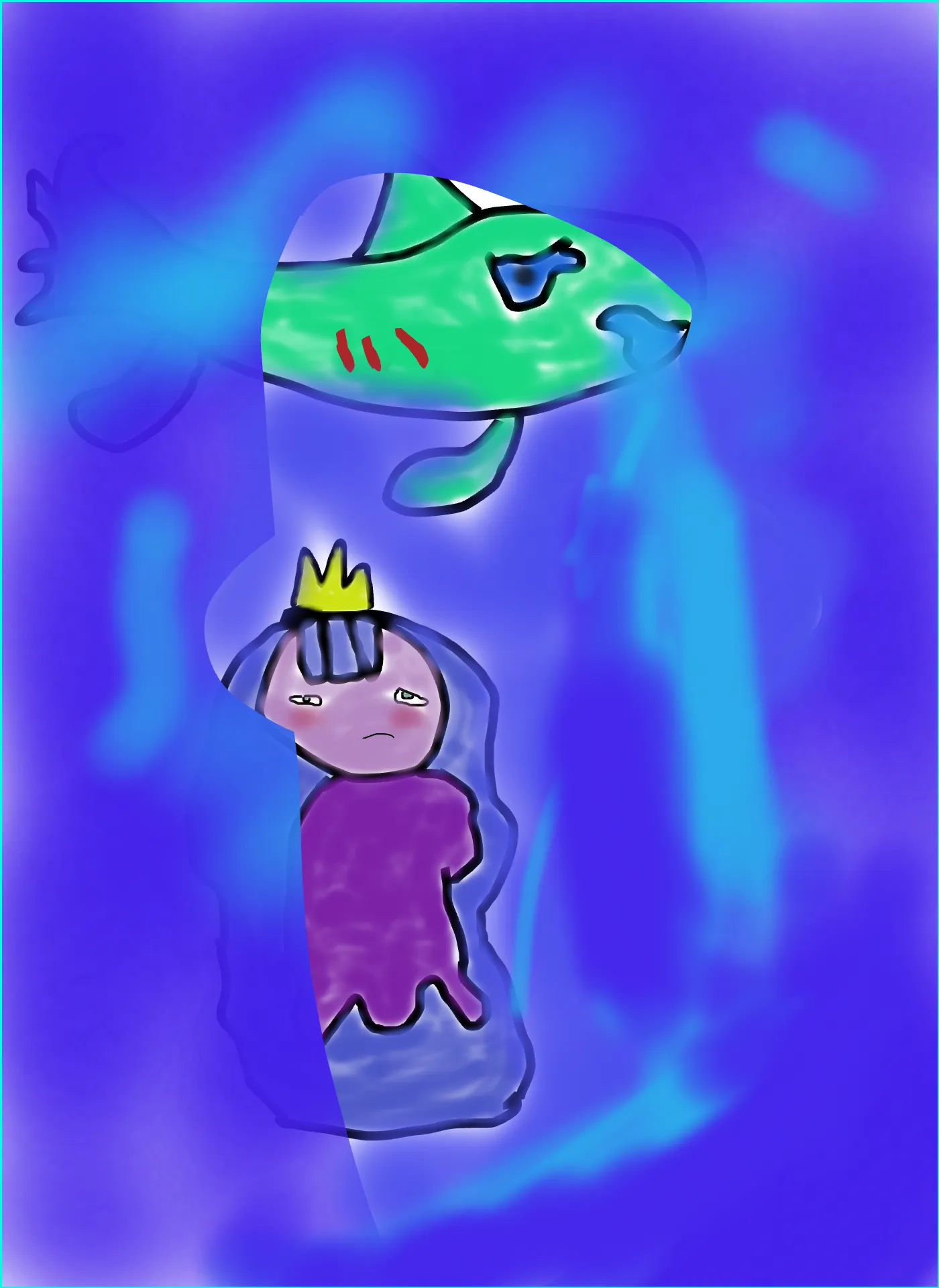 The Jellyfish Princess now with background
