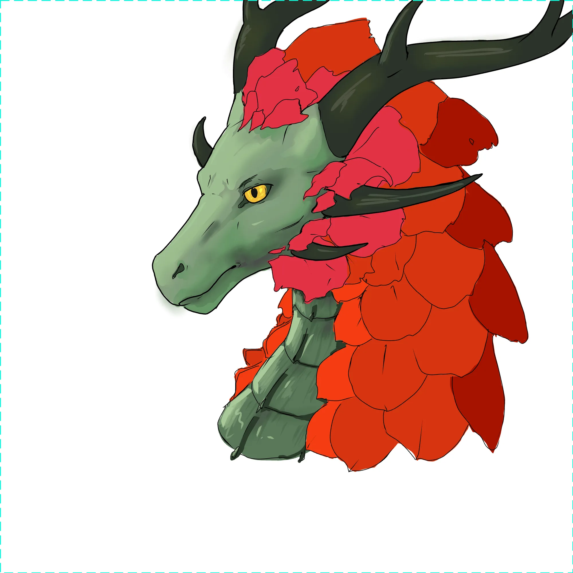 Rose dragon design v2