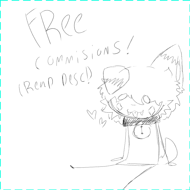 free commissions!! (read desc) 