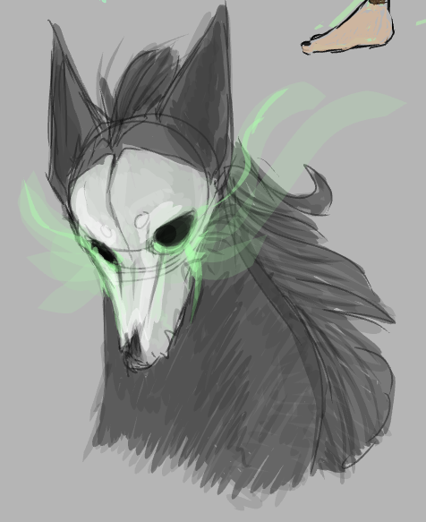 skulldog sketch