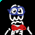 Pixelated skelly