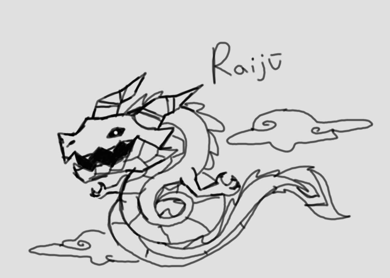 Raiju, Thunder Dragon Spirit