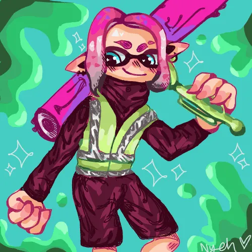 SPLATOON 3! raven <3