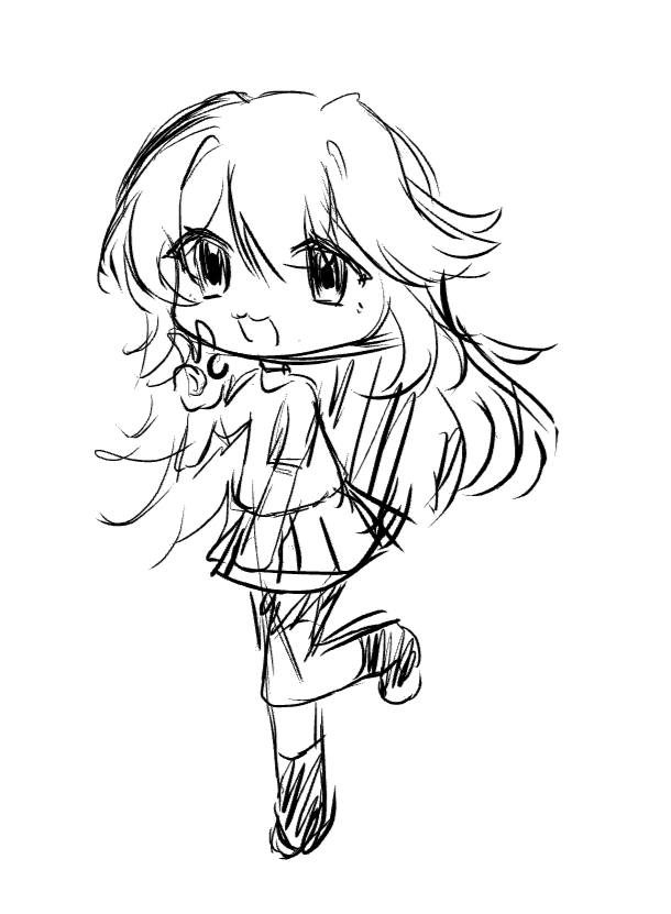 chibi random giel