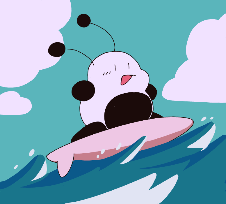 Bebo The Surfing Creature