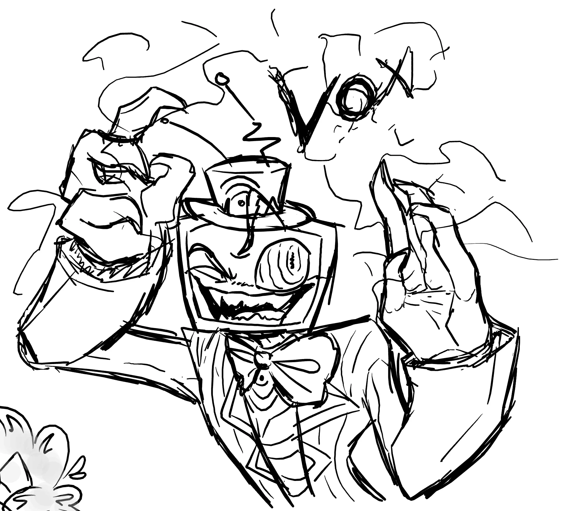 Vox (Hazbin hotel) doodle