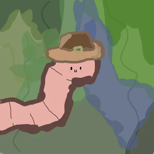 Worm on an amazing adventure