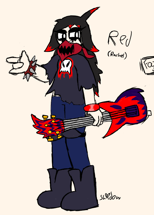 Red the guitarist  (Rachel)