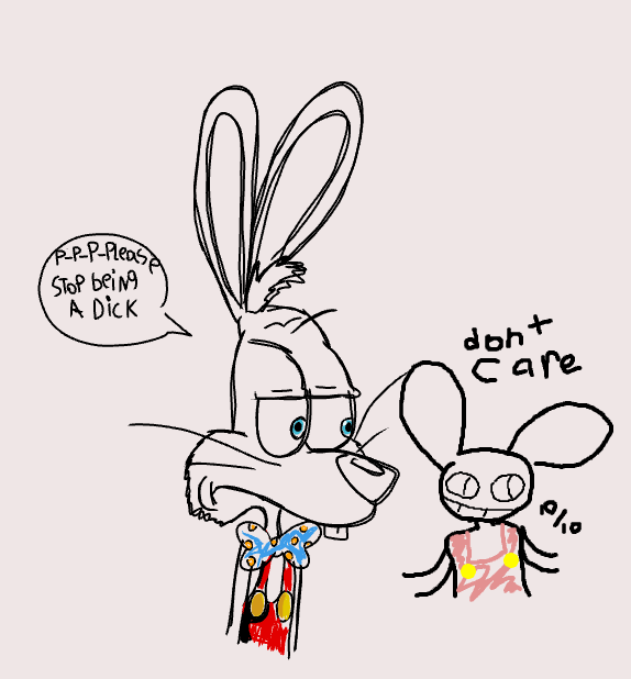 Roger rabbit and jax 