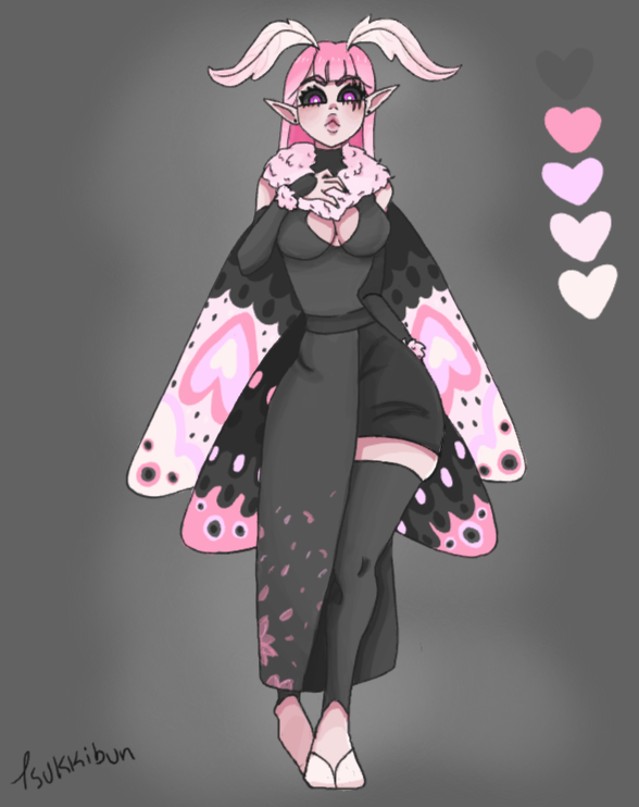 Moth Girl OC!